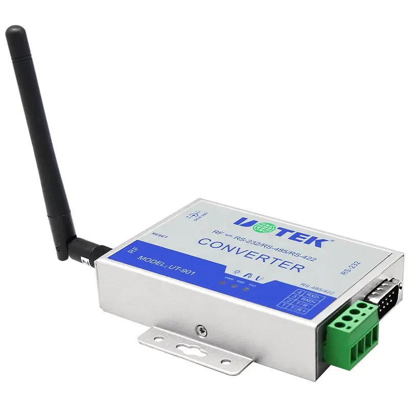 433 MHz Carrier to RS 232 485 422 Wireless Data Transmitter Converter