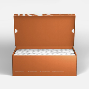 Caja de zapatos de baloncesto de Grado Superior hermosa serie Profesional caja de zapatos de almacenamiento de zapatillas de papel tisú con tapas de proveedores - Product Image 4