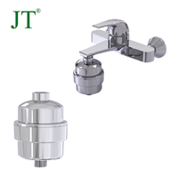 Ensemble de filtres pour pomme de douche, filtre pour pomme de douche pour eau dure, élimine le chlore et les métaux lourds