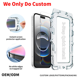 Verre AR pour iPhone 17e, protecteur d'écran AR OEM, protecteur d'écran anti-rayures, verre trempé anti-reflet 9H - Product Image 1