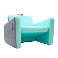 Ventes d'été chaudes taille personnalisée chaise flottante gonflable plate-forme de bain canapé gonflable Hangout pour les jeux d'eau