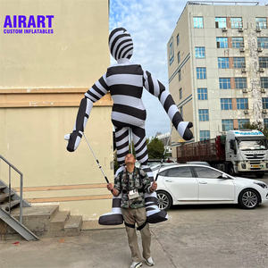 Marioneta Inflable de Estrella Blanca para Decoración de Actividades y Desfiles, <span class=keywords><strong>Marionetas</strong></span> Inflables de Estrella Grande - Product Image 6