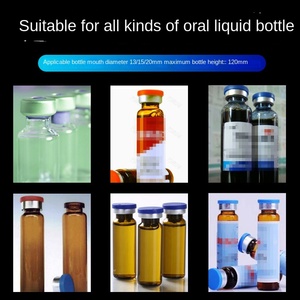 Machine de capsulage et de scellage orale entièrement pneumatique CHINCAN pour flacons et bouteilles, automatique, en plastique de qualité alimentaire, avec cœur PLC, facile à utiliser - Product Image 2