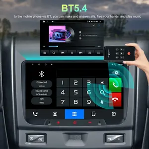 JYT Radio mobil Android, pemutar DVD mobil 8 inci 2 Din 2 + 32/2 + 64GB untuk Dacia Sandero Duster Renault Captur Lada Xray 2 Logan 2