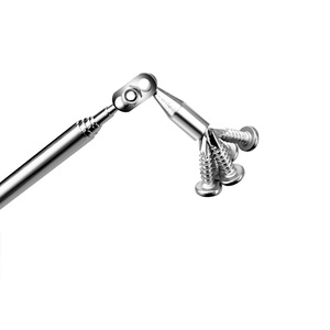 Yunbei Yb Magnetic Pickup Tool 1.5 Lb 5 Section Silver Angled Extendable Rod For Auto Repair - Product Image 3