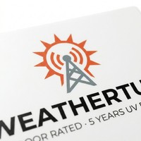 Étiquettes d'équipement en PVC autocollantes durables et résistantes aux intempéries pour extérieur, stations de base 5G, onduleurs solaires, résistantes aux UV, découpées à la forme, longues