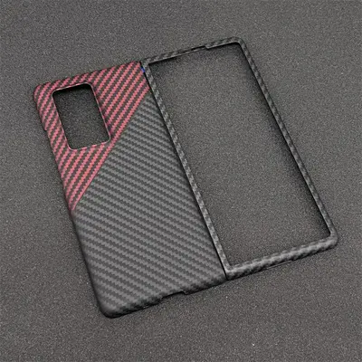 Real Carbon fiber case Fold 2 Aramid Fiber Phone Case For Galaxy Fold 3