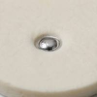 Roue de polissage en feutre de 26 mm de diamètre, boîte de 6 pièces pour le polissage de l'acier, du laiton, du cuivre, de l'aluminium, de l'argent et de l'or