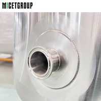 Cuve de fermentation conique en acier inoxydable 304 de 200 L pour brasserie artisanale, unité de fermentation avec contrôle de la température