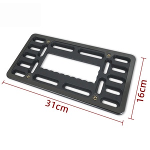 Usa License Plate <b>Frame</b>,US Standard Combination License Plate <b>Frame</b>,License Plate Base Kit - Product Image 1