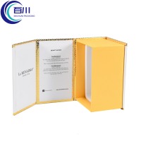 Nueva Caja de Regalo con Forma de Libro, Impresión de Logotipo, Caja de Embalaje Plegable para Frascos de Aromaterapia, Perfume, Aceite o Productos para el Cuidado de la Piel