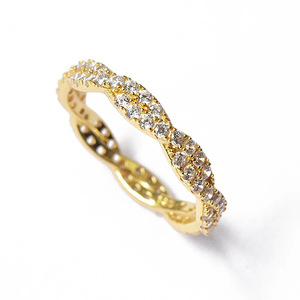 Anello a Spirale per Dito Indice da Donna, Gioiello Minimalista di Design alla Moda - Product Image 1