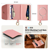 Étui portefeuille bandoulière en cuir véritable avec logo personnalisé, directement de l'usine, pour iPhone 17 18 Pro Max