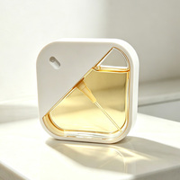 Flacon pulvérisateur carré en PETG de 30 ml, anti-fuite, rechargeable, atomiseur de parfum portable, flacon d'échantillon de voyage pour parfum