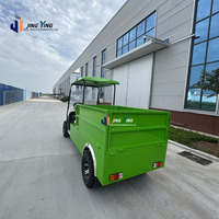 Chariot de golf électrique le plus vendu avec benne de chargement robuste pour le transport de déchets agricoles, forestiers et de jardin - En promotion