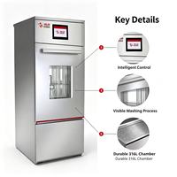 Lavadora de Material de Vidrio para Laboratorio Multiclean Serie 230, Pantalla Táctil de 7 Pulgadas, Ciclo de Lavado Personalizado, Máquina de Limpieza para Laboratorio
