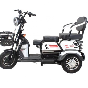 Triciclo Eléctrico Urbano de 3 Ruedas con Asiento para Bebé para Adultos - Product Image 6