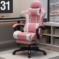 Meistverkaufter Ergonomischer Gepolsterter Bürostuhl mit Mehrfach Verstellbarer Rückenlehne für Internetcafés und Täglichen Gaming-Einsatz