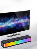 MS06 2025 Nouveau Lancement Portable Mini Ordinateur Gaming Sans Fil Haut-Parleur bluetooth pour Pc avec Changement de Lumière Led pour Bureau à Domicile