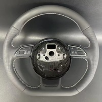 Volant de voiture en cuir haut de gamme pour Audi S6 S7 A4 A5 A6 A7 Q3 Q5 A3 S3 S8 R8 B8 – Accessoires automobiles de qualité supérieure, vente chaude