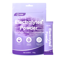 Poudre d'électrolytes hydratante portable en sachet individuel, absorption rapide, supplément minéral pour la course à pied et le soulagement quotidien de la déshydratation