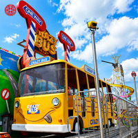 Manège Excitant Wave Crazy Bus pour Parc d'Attractions, Jeu pour Enfants, Manèges à Vendre
