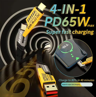 Cargador de Pared Eléctrico Portátil con Doble Puerto Tipo-C, Carga Rápida PD de 120W, QC3.0, SCP, Múltiples Puertos, OVP, OTP, Material Ignífugo ABS