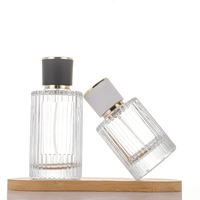 Flacons vaporisateurs de parfum avec logo et étiquettes personnalisés, atomiseur rechargeable, flacon de parfum en verre rechargeable 30ml 50ml 100ml