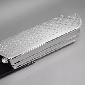 Paraurti Posteriore Universale in Acciaio Cromato con Gradino Diamantato per <span class=keywords><strong>Ford</strong></span> F-150 F-250 F-350 - Product Image 5