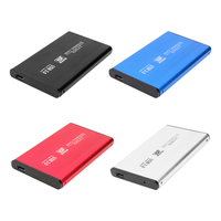 Casing Hard Drive Eksternal, Enclosure HDD, Box OEM, Status Plastik, Harga Pabrik, SATA USB 3 1 2 5, Warna Hitam Aluminium, Box