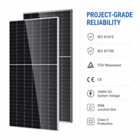 Module PV monocristallin double vitrage haute puissance 550W 580W 600W 630W 650W, rendement 23,2%, IP68, 1500V, type N, panneau solaire bifacial