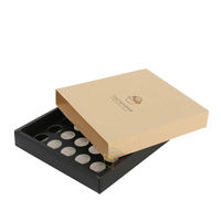 Boîte-cadeau magnétique de luxe personnalisée, imprimée, écologique, recyclable, pour bonbons, chocolats, Ramadan, Eid Mubarak, Divali