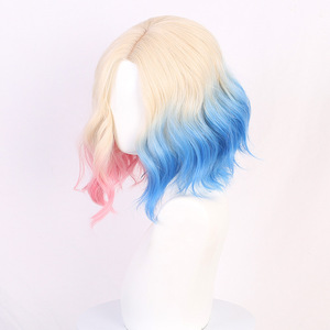 <span class=keywords><strong>Perruque</strong></span> de cosplay Yini pour la série télévisée Wednesday, en fibre synthétique haute température, sans base en dentelle - Product Image 2