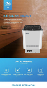 Ce PSE chứng nhận 4.5kW Phần Lan điện phòng tắm hơi nóng SAB-45HN diooist với built-in kiểm soát phòng tắm hơi thùng cho phòng tắm hơi - Product Image 6