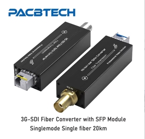 Simplex LC sợi quang và một cổng SFP 12g-sdi/HD-SDI/3G-SDI video qua bộ chuyển đổi sợi 3G SDI sang sợi quang - Product Image 2