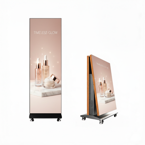 Écran LED d'affichage publicitaire commercial à pas fin P2.5 pour intérieur avec technologie GOB, support au sol, animation, pour <span class=keywords><strong>magasin</strong></span> de détail - Product Image 1