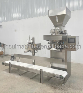 Machine d'emballage automatique pour granulés d'aliments pour animaux, scellage et couture de sachets - Product Image 5