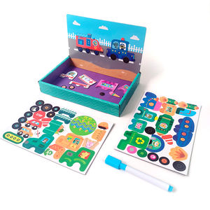 Libros de Tela Promocionales al por Mayor de Alta Calidad, Personalizables, Libros de Cuentos, Juguetes Educativos Tempranos para Niños Pequeños, Papel en <span class=keywords><strong>Espiral</strong></span> - Product Image 1
