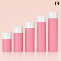 Bouteille cosmétique HDPE avec logo personnalisé, impression à l'écran, 100/150/200/250/300 ml, sérum pour la peau, shampoing, lotion pour le visage, emballage PCR, privé