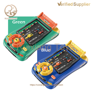 Cognición temprana educativa plástico carreras coche juego juguete con música niños volante juego de conducción juguetes para bebés - Product Image 2