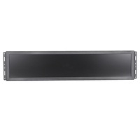 Moniteur LCD extensible personnalisé de 36.6 pouces pour les lecteurs publicitaires Écran d'affichage publicitaire LCD Barre de bord d'étagère LCD pour centre commercial