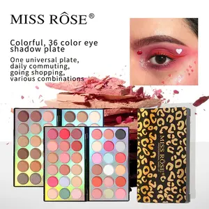 MISS ROSE makeup palette di ombretti opachi a 36 colori beauty burst of natural long-lasting pearlescent fine flash cosmetics eyes