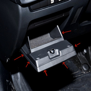 Caja de almacenamiento para coche, organizador de cajones para Mazda 3, resistente a la presión, de plástico, con un compartimento, BDGF64180 - Product Image 2