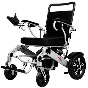 كرسي متحرك كهربائي قابلة للطي لكبار السن مقعد متحرك للمعاقين مع CE