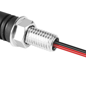 Clignotants LED ambre 12V LEADWAY en plastique, universels pour systèmes de carrosserie de moto, feux de signalisation de virage - Product Image 2