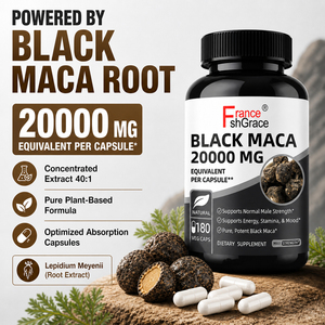 Fórmula Personalizada de Maca Negra, 180 Cápsulas, Apoyo Energético y para la Salud en Adultos, Suplemento Dietético de Maca Negra - Product Image 4