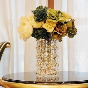 Grand <span class=keywords><strong>vase</strong></span> à fleurs transparent en verre cristal, décoration <span class=keywords><strong>de</strong></span> luxe, pièces centrales <span class=keywords><strong>de</strong></span> <span class=keywords><strong>table</strong></span> pour <span class=keywords><strong>mariage</strong></span> - Product Image 4
