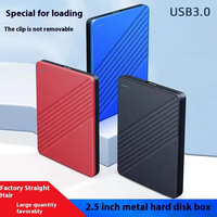 Disco Duro Externo Portátil de 750 GB y 2.5 Pulgadas, Carcasa Resistente a Golpes de ABS, Disco de Almacenamiento de Datos USB 3.0 de Alta Velocidad para Elements