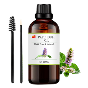 Huile de patchouli distillée à la vapeur de haute qualité pour la réduction de l'inflammation, l'action antibactérienne, l'action antifongique, la protection contre les moustiques et l'aromathérapie - Product Image 2
