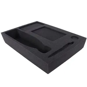 Best Sell Low Density Eva Fireproof Black Polythene Packaging Foam Shock Buffer Material